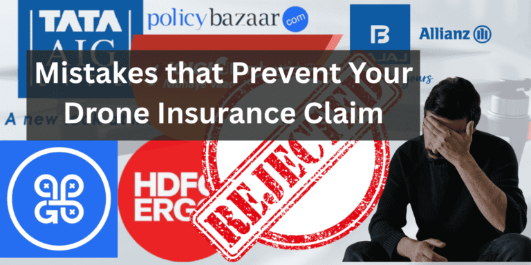 Mistakes that Prevent Your Drone Insurance Claim